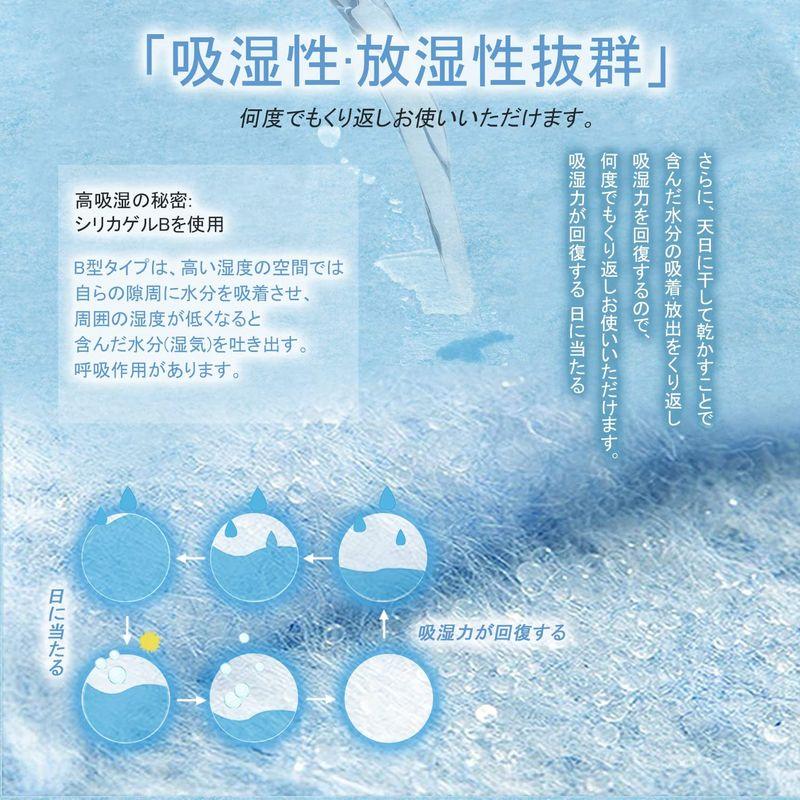 海外輸入 除湿シート 洗える 寝具用湿気取りシート 高吸湿力 調湿センサー付き 敷きパッド 布団 ベッド 収納用防湿シート 梅雨対策 湿気 結露対策 Premierforestry Net