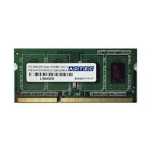 激安な アドテック Mac用 DDR3L-1866 SO-DIMM 4GB 低電圧 ADM14900N-L4G メモリー