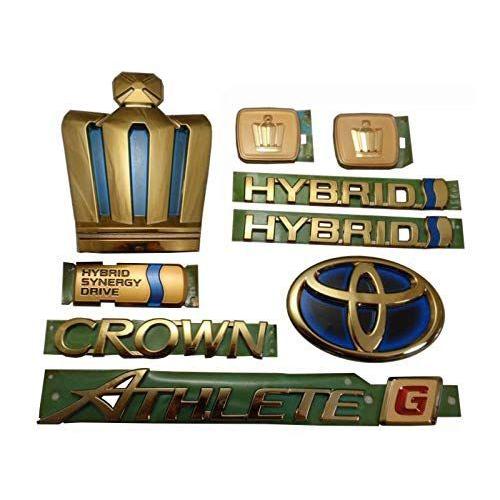 アスリート ｇ 210系クラウン ゴールドエンブレム9点セット ゴールドエンブレム9点セット ならショッピング ランキングや口コミも豊富なネット通販 更にお得なpaypay残高も スマホアプリも充実で毎日どこからでも気になる商品をその場でお求め