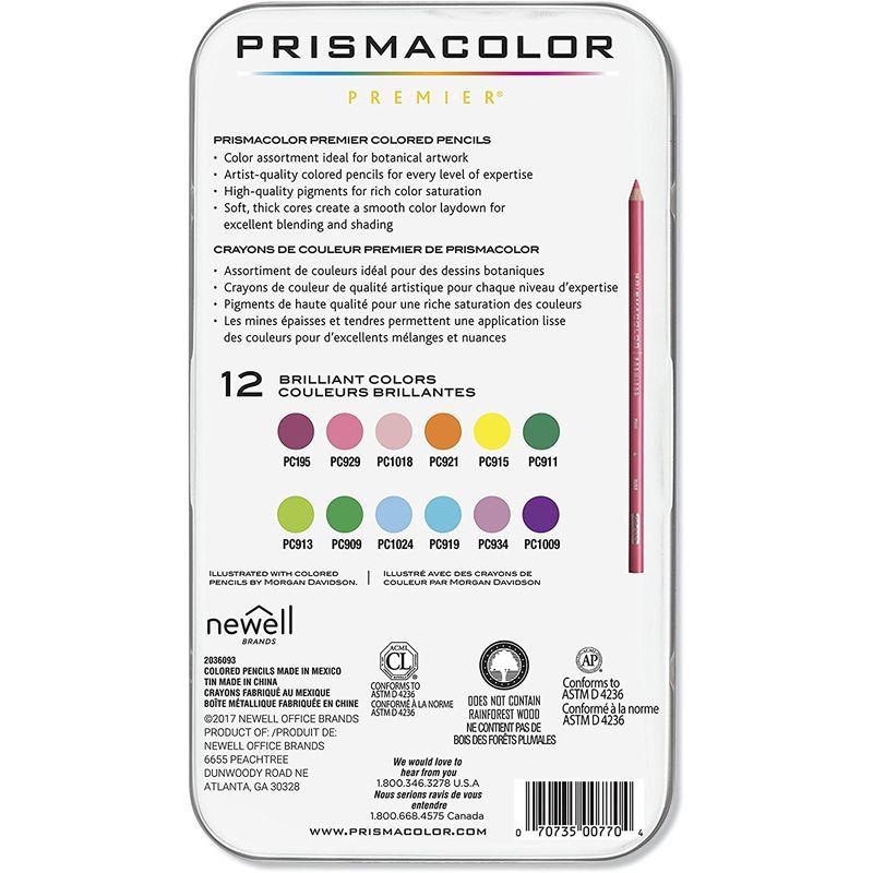 Prismacolor（プリズマカラー）ボタニカル ガーデン セット 12色［並行輸入品］｜mei-mei｜02