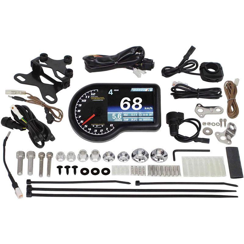 Sp武川 Takegawa メーター インジケーター バイク ランキング1位翌日発送可能 Dc12vバッテリー付き車 汎用 メイメイ スーパーマルチtftメーター Dc12vバッテリー付き車 汎用 05 05 0060