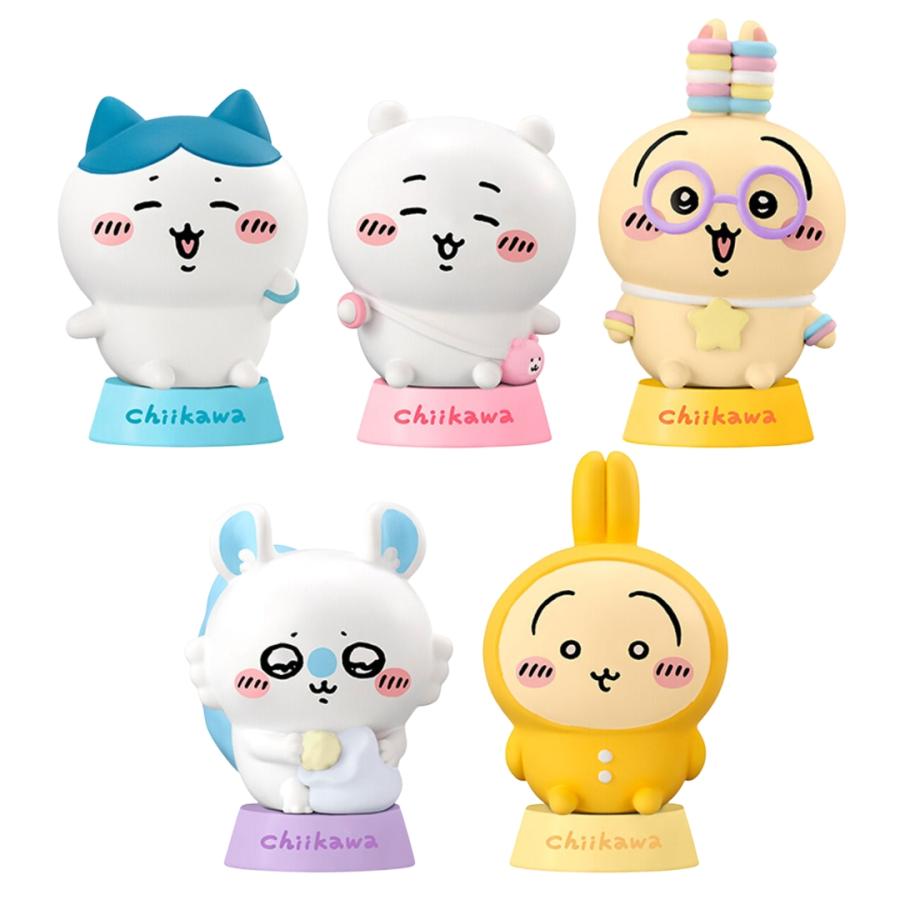 5種アソートセット〕バンダイ ちいかわ キャライト 1, ちいかわ