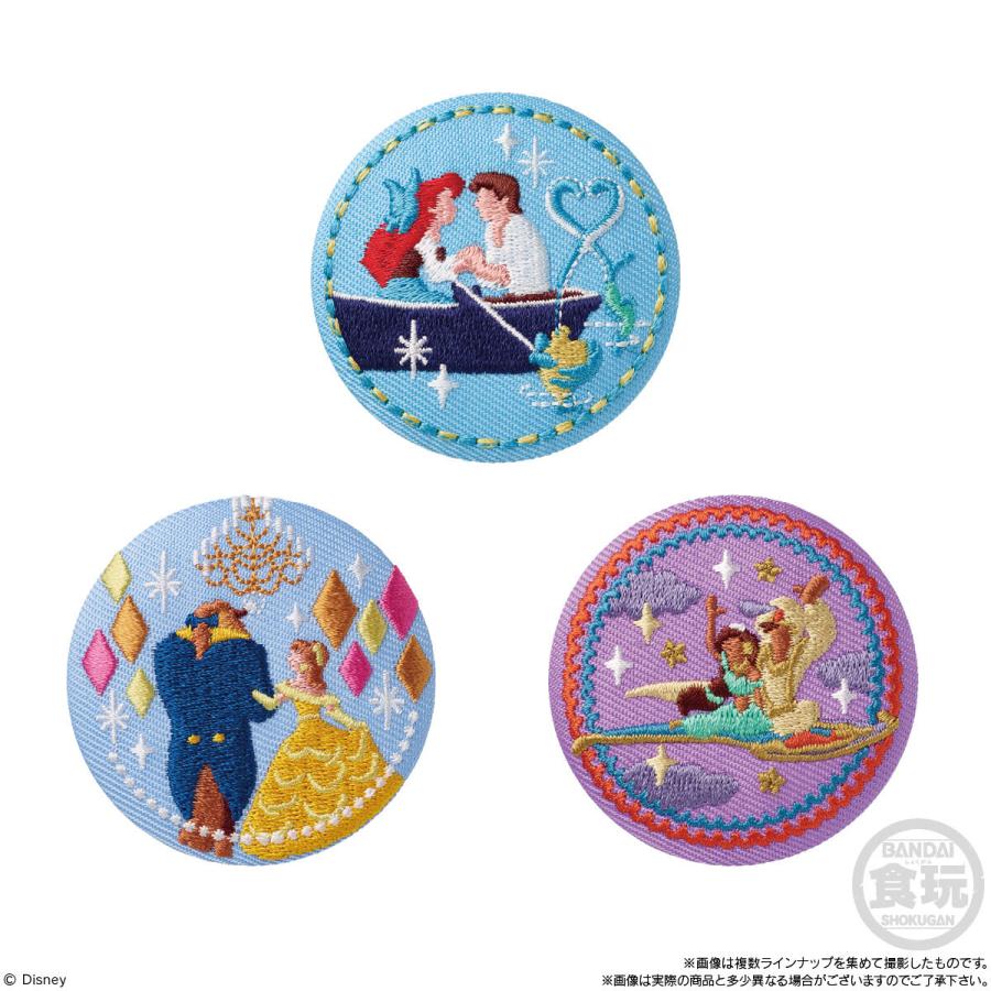 6個バラ売り〕バンダイ Disney Characters 刺繍缶バッジ 6個バラ売り〕バンダイ Disney Characters 刺繍缶バッジ