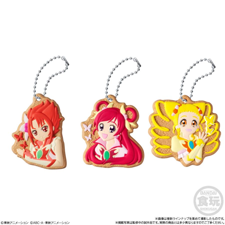 7個バラ売り〕バンダイ プリキュア クッキー チャーム コット 7個