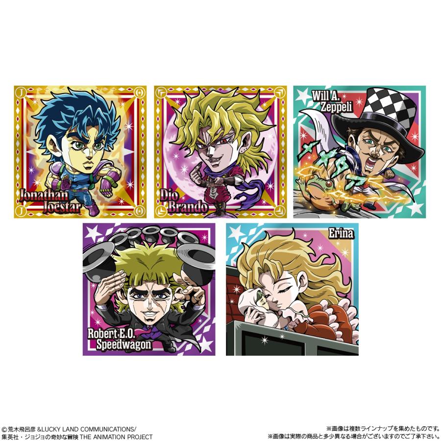 BOX〕バンダイ にふぉるめーしょん ジョジョの奇妙な冒険 シール