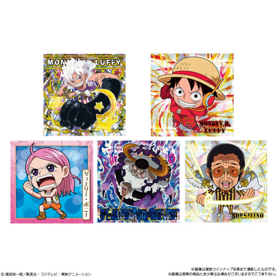 BOX〕バンダイ にふぉるめーしょん ワンピース大海賊シール