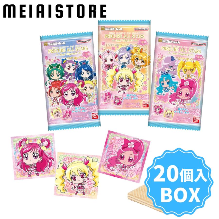 BOX〕バンダイ にふぉるめーしょんプリキュアオールスターズシール