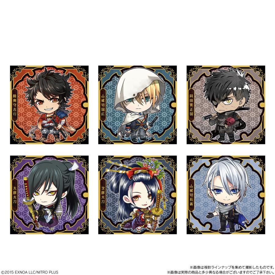 BOX〕バンダイ にふぉるめーしょん 『刀剣乱舞ONLINE』 シール