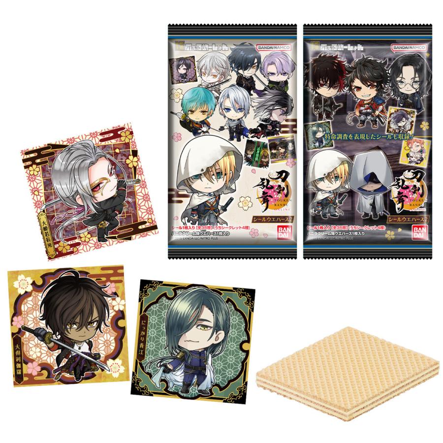 BOX〕バンダイ にふぉるめーしょん 『刀剣乱舞ONLINE』 シール
