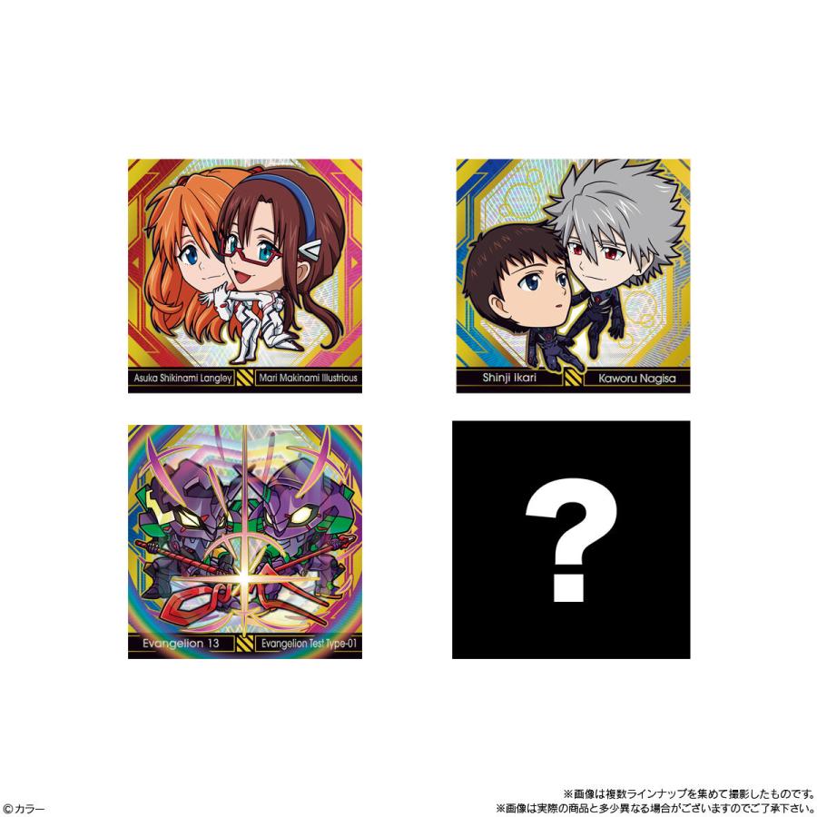 エヴァンゲリオン　ウエハース　シール　バラ売り 10個バラ売り〕バンダイ にふぉるめーしょん ヱヴァンゲリヲン新