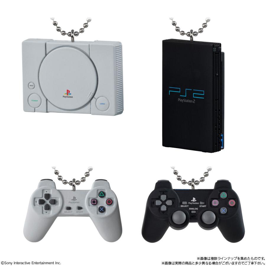 5個バラ売り〕バンダイ PlayStation/ミニチュアチャーム付きビスケット