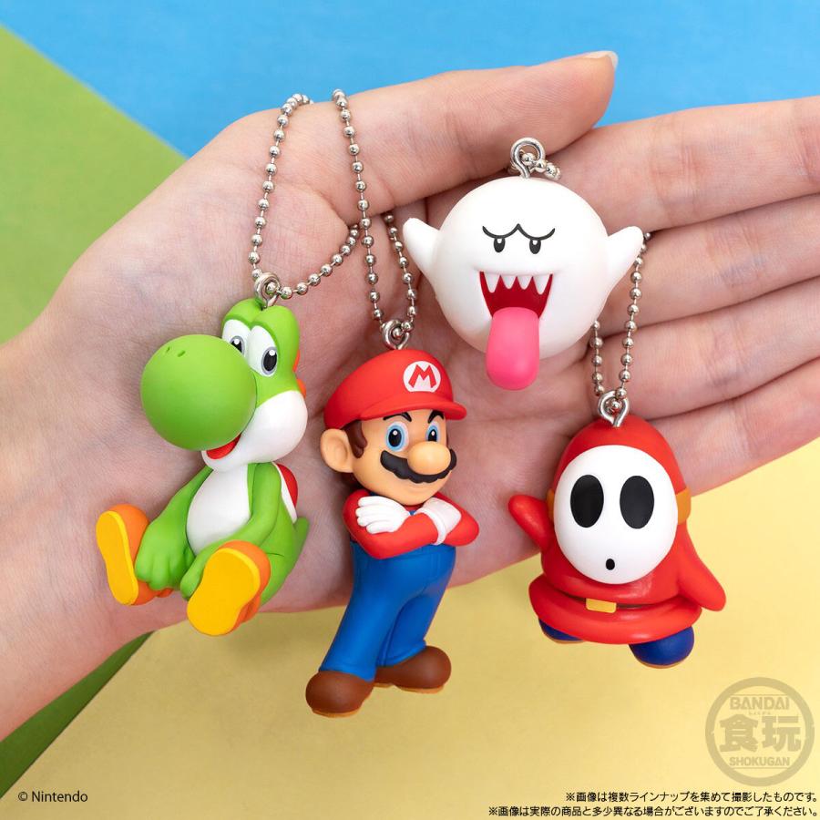 5個バラ売り〕バンダイ スーパーマリオ マスコットチャーム 