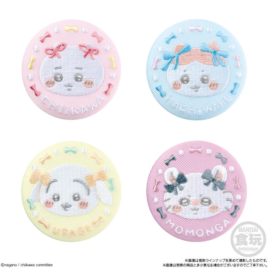 6個バラ売り〕バンダイ ちいかわ 刺繍缶バッジビスケット2 6個 ( 刺繍
