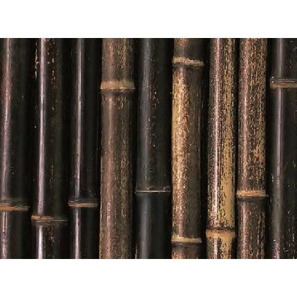 銘竹ボード 竹ベニヤ 黒竹半割タテ貼太6(尺)x3(尺) 8〜9分 : めいぼく