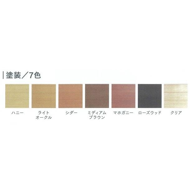 モダン　MA-Gタイプ　レッドシダーｘクリア色　枠外寸法　H2195ｘW2000　枠付き　片引き｜meibokuya-shop｜03