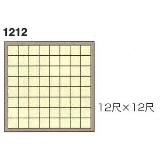 平格天セットA型　木曽桧集成　(単板貼)　寸法12尺ｘ12尺　1212　(1.5尺割り)　(天井板別売り)