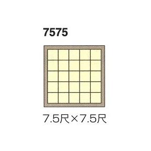 平格天セットA型 杉集成 (単板貼) (1.5尺割り) 7575 寸法7.5尺ｘ7.5尺 (天井板別売り)