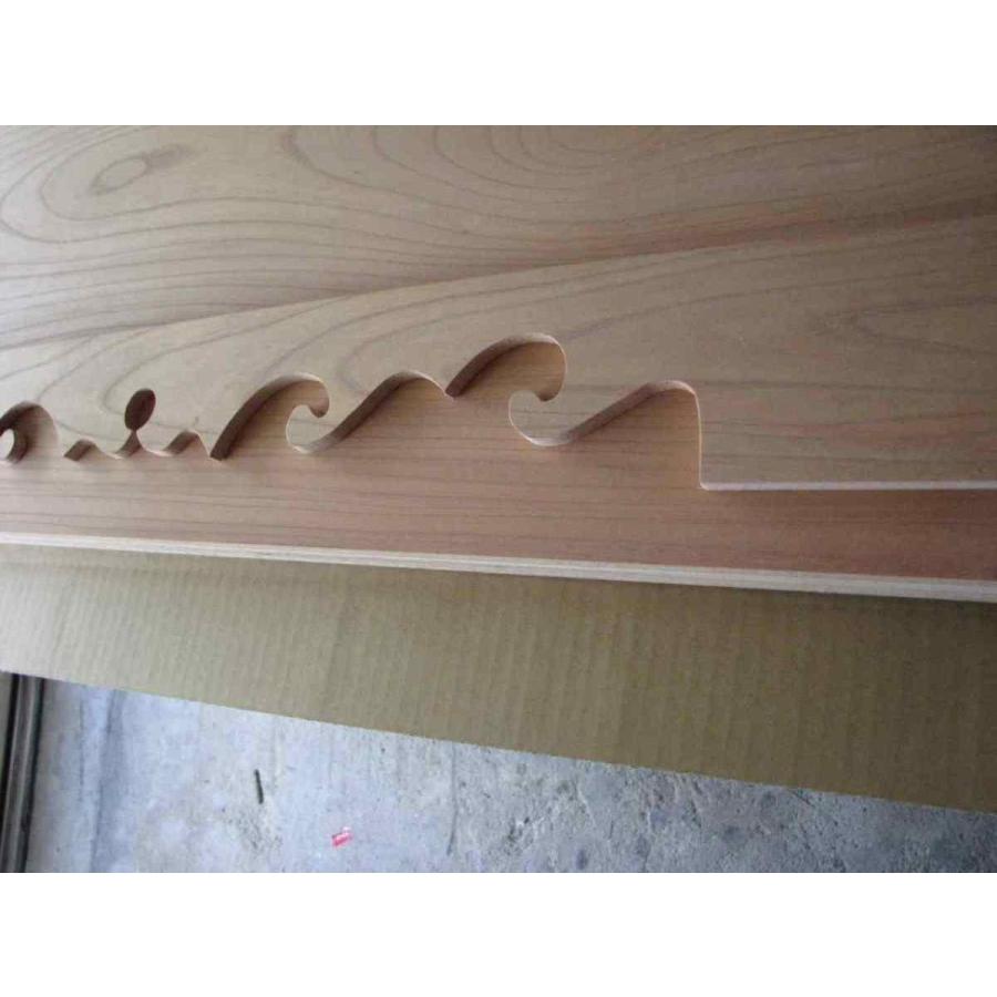 神棚用棚板 神棚用 棚板 組み立て式 腕木 釘付 棚板セットNo.9(棚巾60センチ)幕