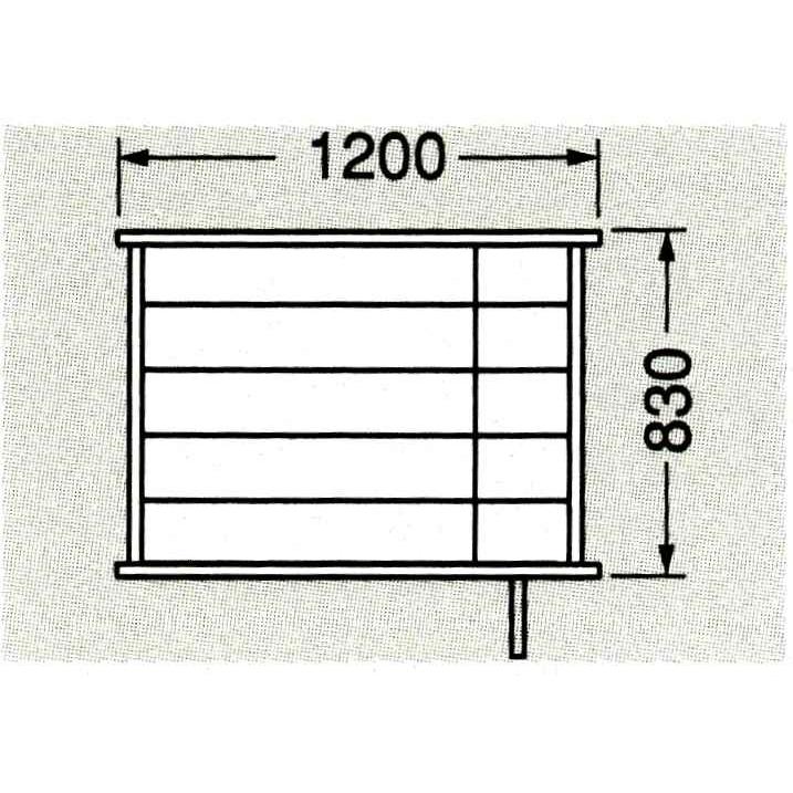 下駄箱 カウンター NU・NMタイプ(現場組立品)NM-40 寸法