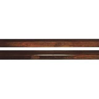 紫檀 シタン 落し掛け 薄貼 三角 1820x105x75 大寸 : めいぼくや