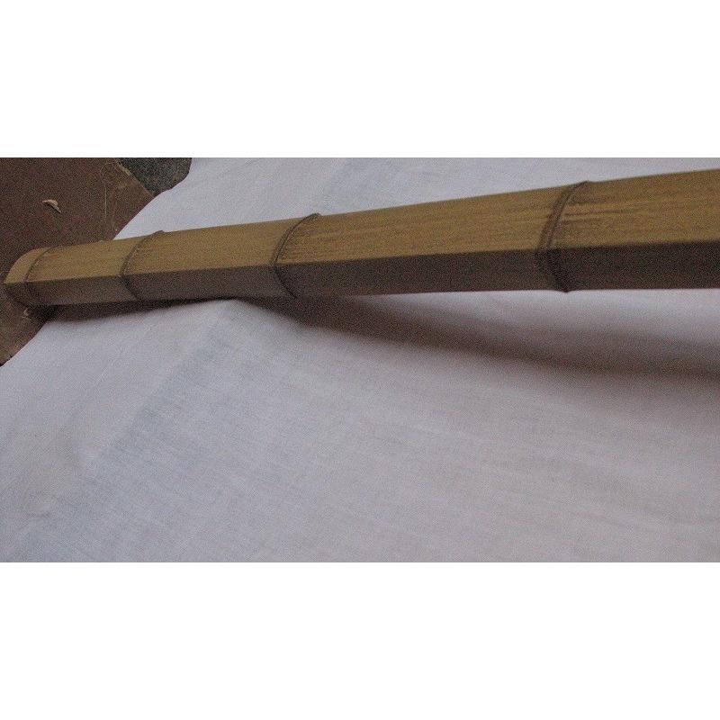 錆竹 三方貼 落掛 3940mm x 64mm 43mm 1本単価 竹材 特価品 : めいぼく