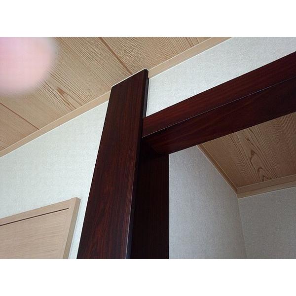 紫檀　黒檀　？　床の間 床の間と床柱【紫檀-シタン-】 | 一枚板xオイル仕上げの専門店