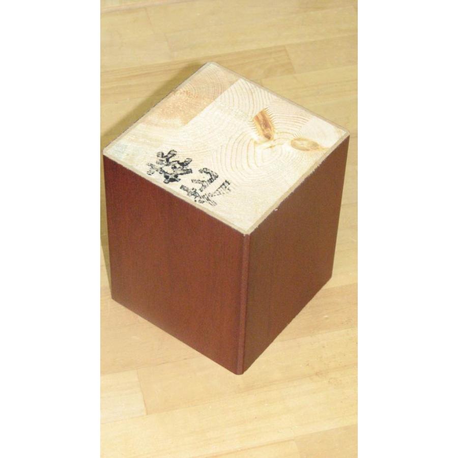床柱 洋カリン 5寸（15cm）