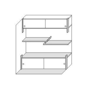 床の間　床脇セット　松　違い棚込み1820用　DIY