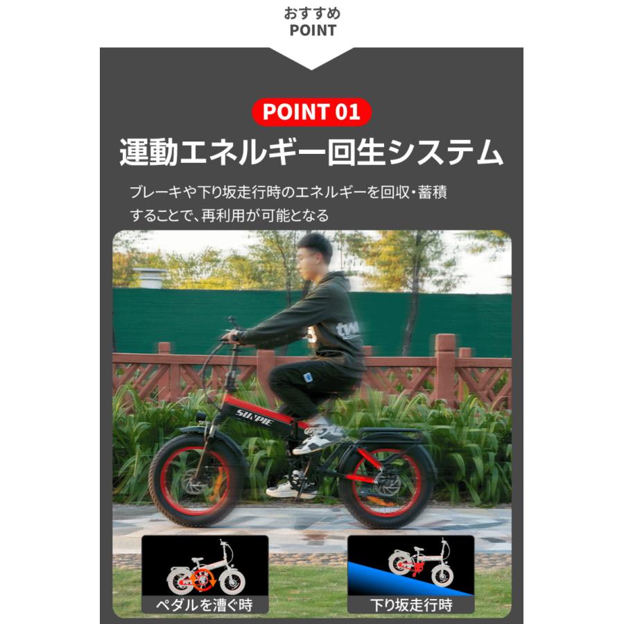 返品交換不可 bgshopstore電動自転車 フル電動自転車 折りたたみ 20