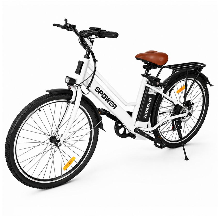 SPOWER 公道走行可 電動自転車 電動アシスト自転車 型式認定 26インチ