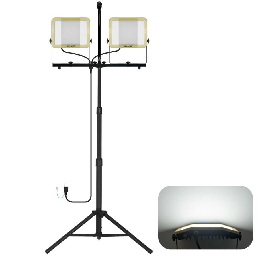 LED投光器 作業灯 ledワークライト 120W 20000LM 三脚付き LED投光器 作業灯 ledワークライト 120W 20000LM 三脚付き
