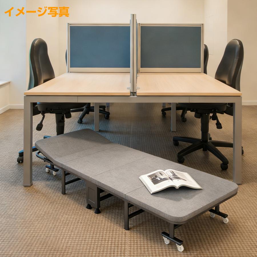 折りたたみベッド シングル コンパクト収納 6段階リクライニング 高