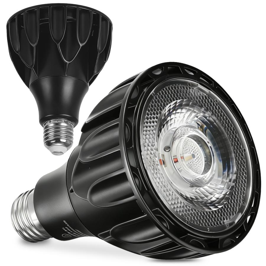 植物育成ライト 10W 5800K 5個 黒色 太陽光 フルスペクトルLED26 植物育成ライト 10W 5800K 5個 黒色 太陽光 フルスペクトルLED26