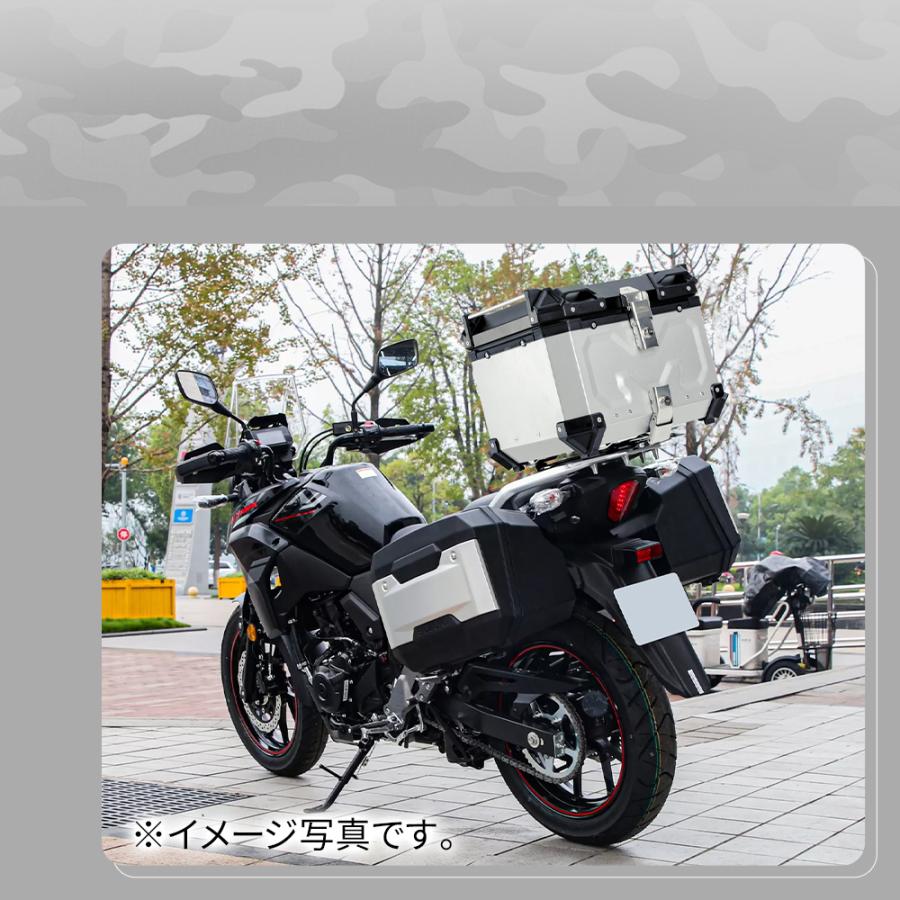 バイク リアボックス 45L 55L 65L 大型 大容量 防水 IP68 トップケース