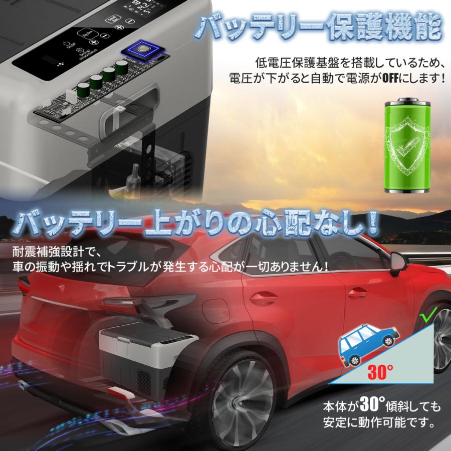 車載冷蔵庫 30l 2室タイプ 10 60w ポータブル冷蔵庫 同時冷蔵 冷凍可能 急速冷凍 2way電源対応 Ac100v Dc12v24v 車載 家庭用 静音 庫内灯付 1年保証 Ssbx30l Meichepro 通販 Yahoo ショッピング