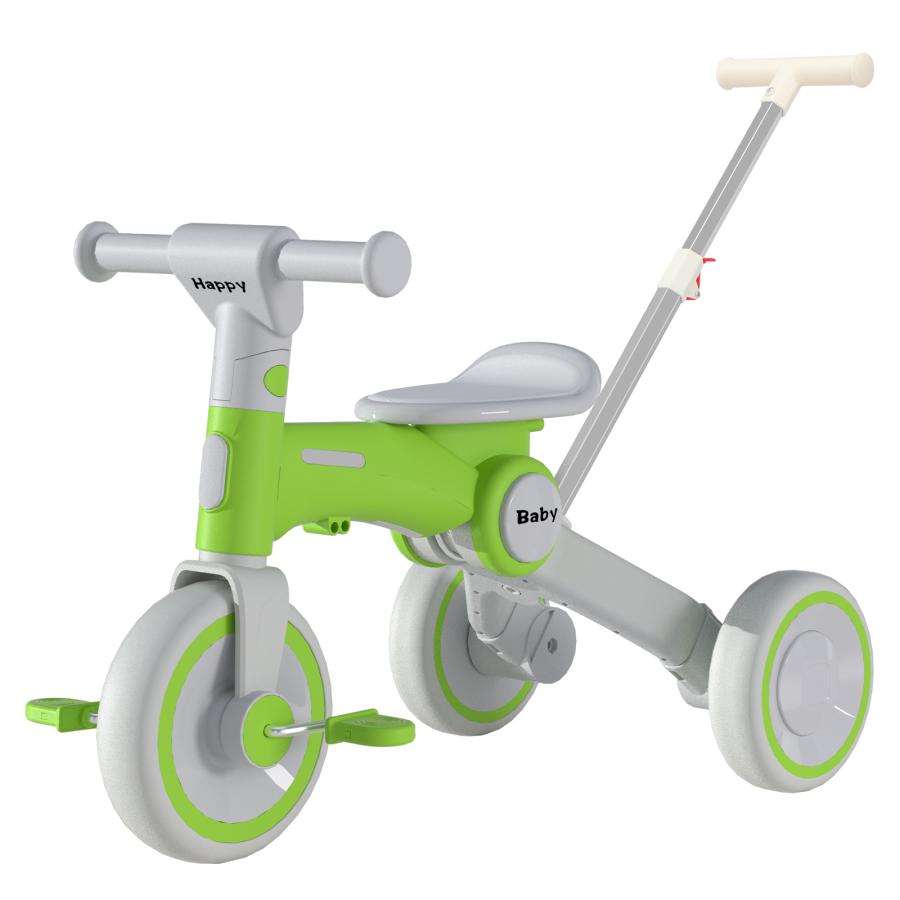 三輪車 子供用 折りたたみ 4in1 自転車 バランスバイク 手押し 三輪車 子供用 折りたたみ 4in1 自転車 バランスバイク 手押し