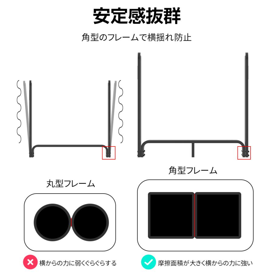 薪ラック ログラック 薪ストッカー 薪棚 薪置き 薪ラック 大型 幅197cm ログストッカー 収納棚 耐荷重1200kg 乾燥 薪保管 薪収納 アウトドア 室外 室内 冬｜meichepro｜04