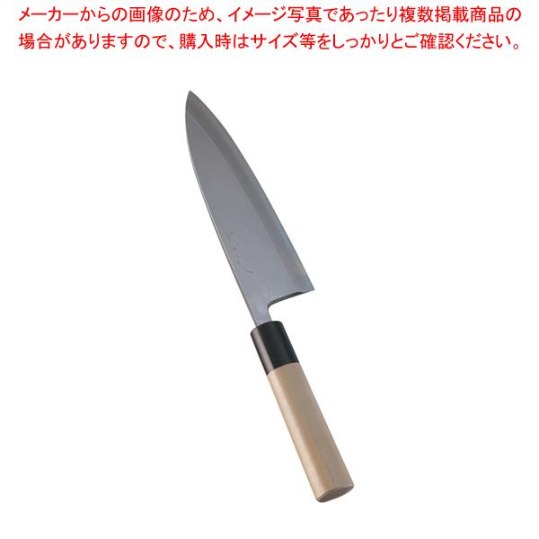 出刃　包丁　 佐文 　木製サヤ付き　180mm 出刃 包丁 佐文 木製サヤ付き 180mm SA佐文 青鋼 出刃 24cm<br