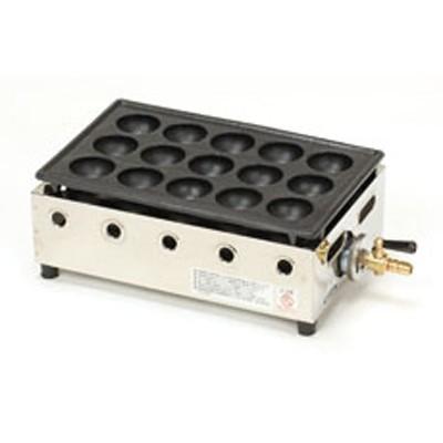 プロパン AKS たこ焼き器 15穴 AKS たこ焼き鉄板 15穴 業務用（km） : 業務用厨房機器キッチン