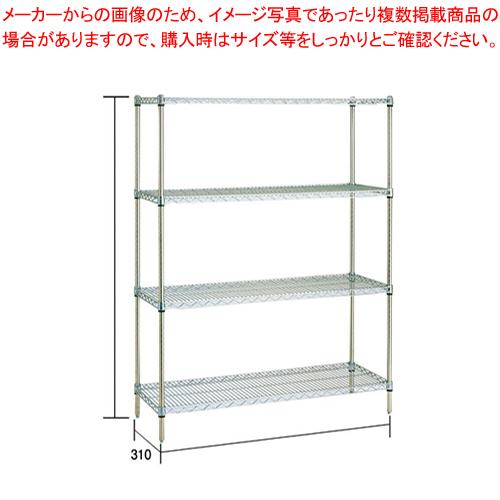 スーパーエレクターシェルフセット(抗菌) SS1520×P1390×5段