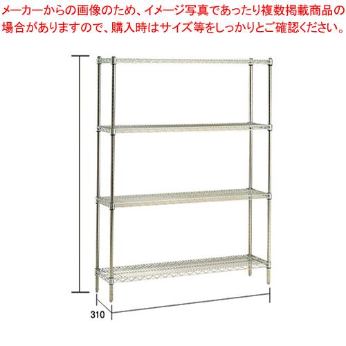 ステンレス エレクターシェルフ SSS 1220×PS1900×5段