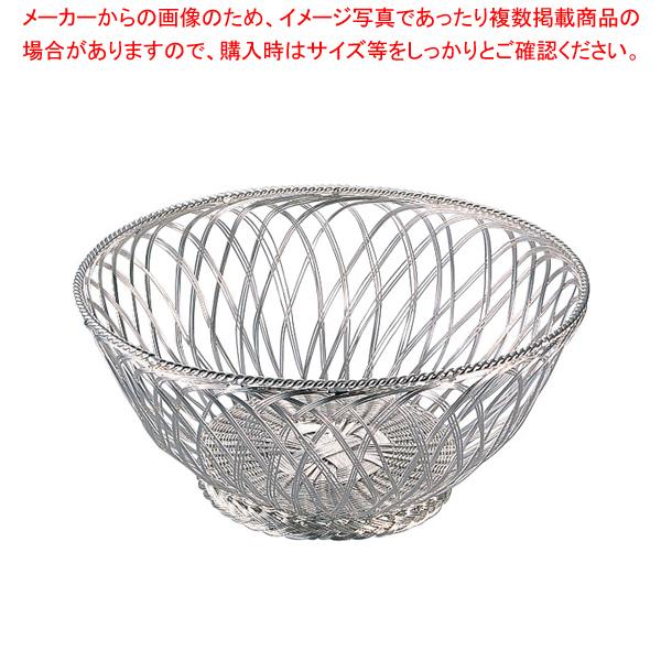 手編みバスケット フレンチバスケット 丸型 03410070