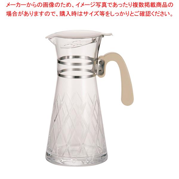 ガラスジョッキ矢来(氷止め付) 小