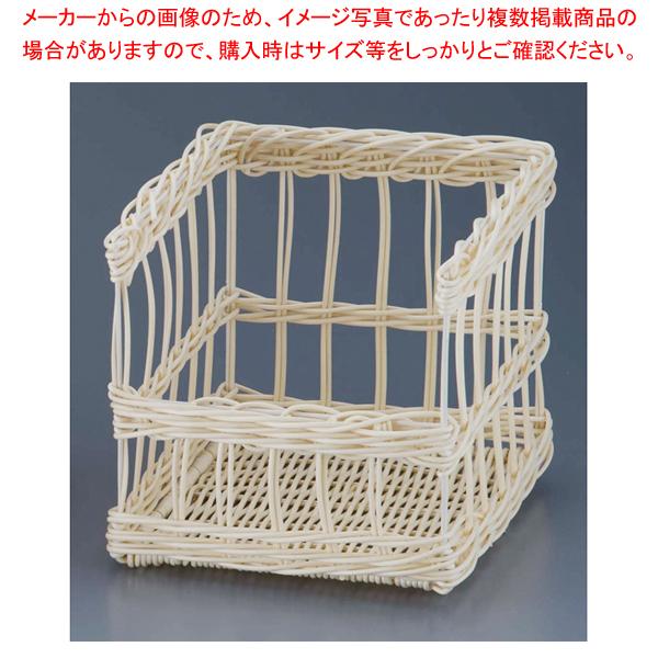 樹脂フランスパンスタンド 前開 白 大 91-109A