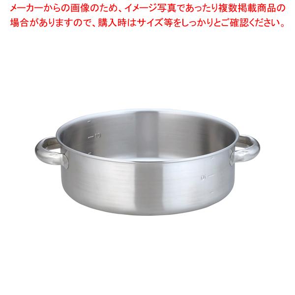 【国産】 KO 40cm 19-0電磁対応外輪鍋(蓋無) その他鍋、グリル