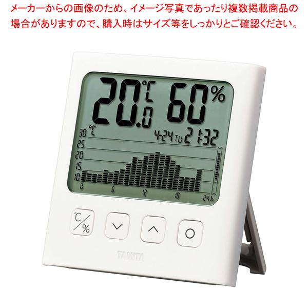 グラフ付デジタル温湿度計 TT581WH｜meicho2