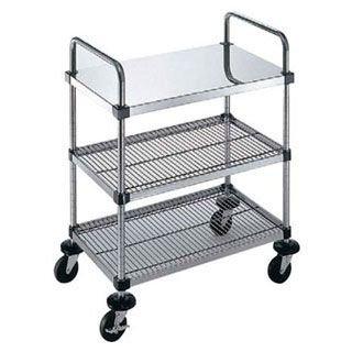 【トップハンドル2ヶ付3段 2T-4-3-B-2M-10 厨房器具 製菓道具 おしゃれ 飲食店】