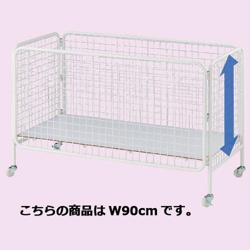 ユニットワゴン 白 W90cm 深型