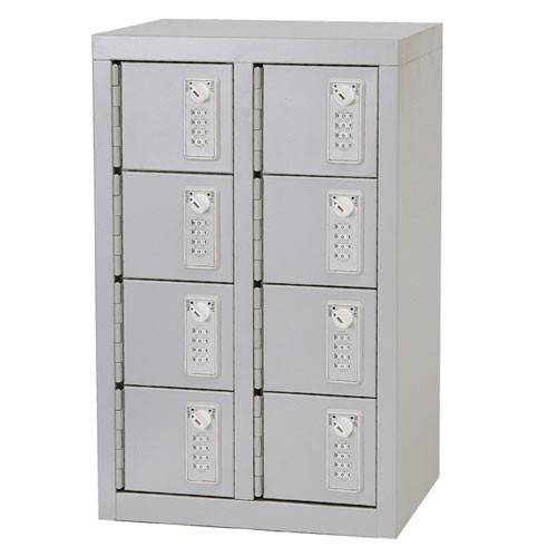 貴重品ロッカー(ダイヤル錠) 2列4段