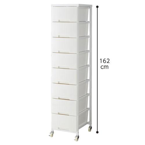 大容量収納プラスチックチェスト 1列(W36cm) 8段